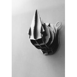 décoration animaux muraux, en plaques emboitées